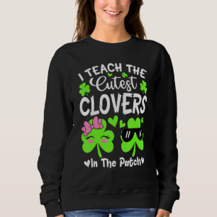 Sudadera Enseño La C Más Cuidadosa En El Día De St Patricks