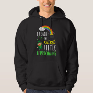 Sudadera Enseño La Más Cuidadosa Escuela De Leprechauns