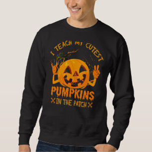 Sudadera Enseño Las Calabazas Más Cuidadosas En La Hallowee