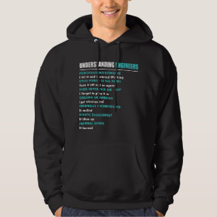 Sudadera Entendiendo a los ingenieros Ingeniero mecánico di