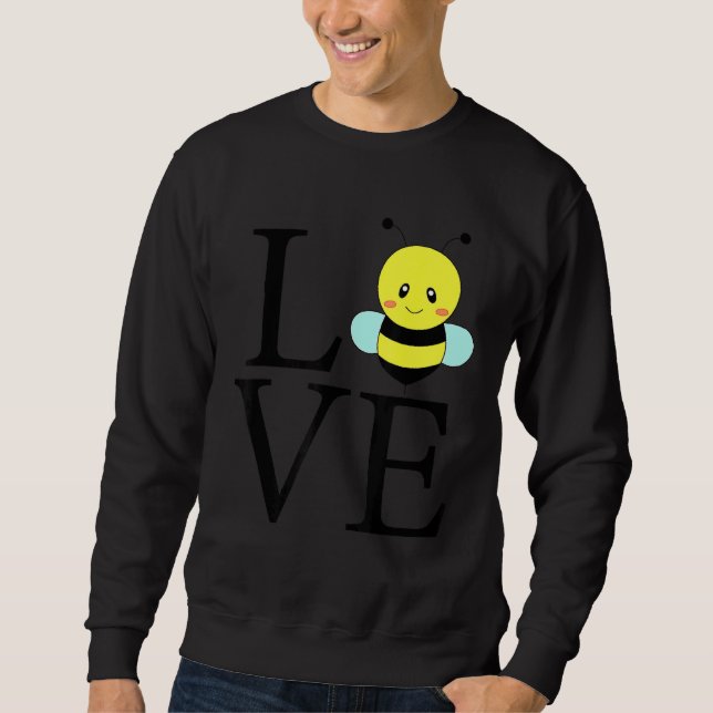Sudadera Entorno de beekeeper de Love Bee (Anverso)