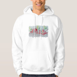 Sudadera Entrada histórica de ladrillo rojo