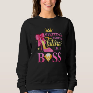 Sudadera Entrar En Mi Futuro Como Una Mujer Jefe