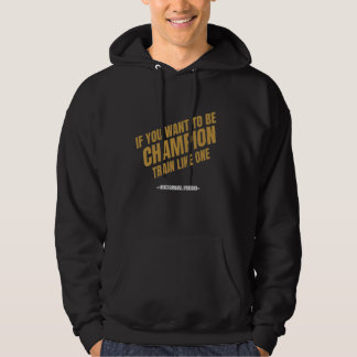 Sudadera Entrena Como un Campeón