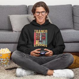 Sudadera Entrenado en Clásica - Retro Gamer