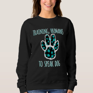 Sudadera Entrenador Canino de Perros Entrenando Humanos p