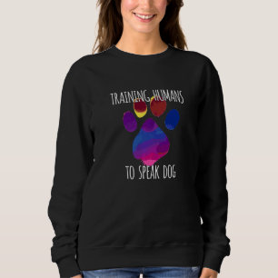 Sudadera Entrenador Canino de Perros Entrenando Humanos pa