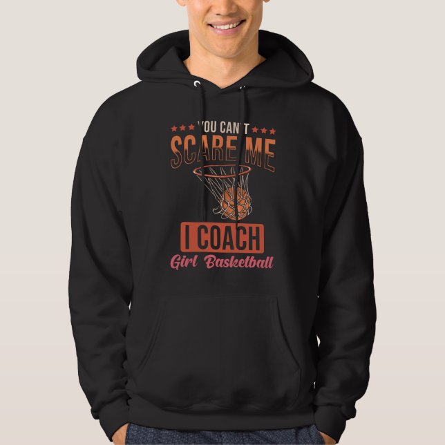 Sudadera Entrenador de baloncesto Chica de baloncesto (Anverso)