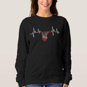 Sudadera Entrenador de baloncesto ritmo cardíaco jugador de