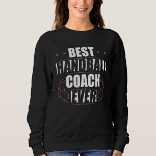 Sudadera Entrenador de balonmano gráfico para niñas mujeres