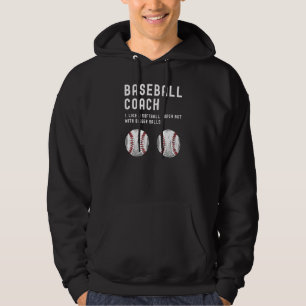 Sudadera Entrenador De Béisbol Como Un Softbol Pero Con Una