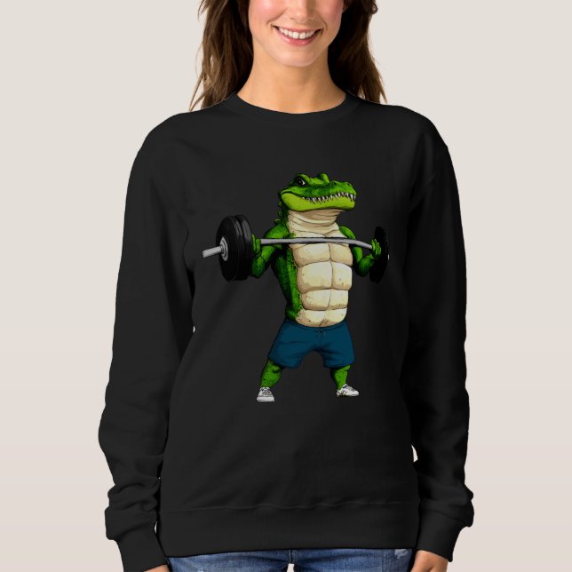 Sudadera Entrenador de cocodrilos (Anverso)