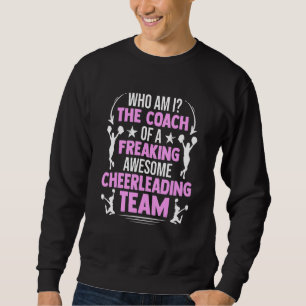 Sudadera Entrenador de equipo de animadores Mejor animador