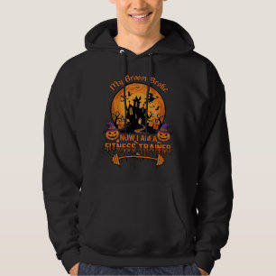 Sudadera Entrenador de Fitness de Halloween Escoba Rota Bru
