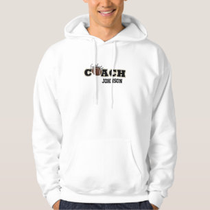 Sudadera Entrenador de fútbol negro y oro - SRF
