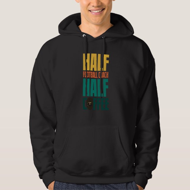 Sudadera Entrenador de Fútbol Para Café (Anverso)