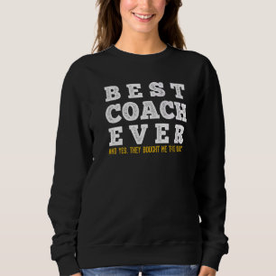 Sudadera Entrenador de Lacrosse Mejor Entrenador de Lacross