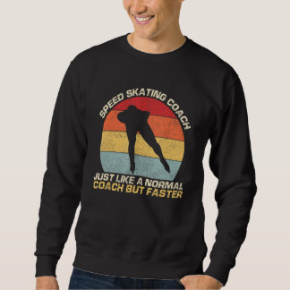 Sudadera Entrenador De Patinaje De Velocidad Igual Que Un E