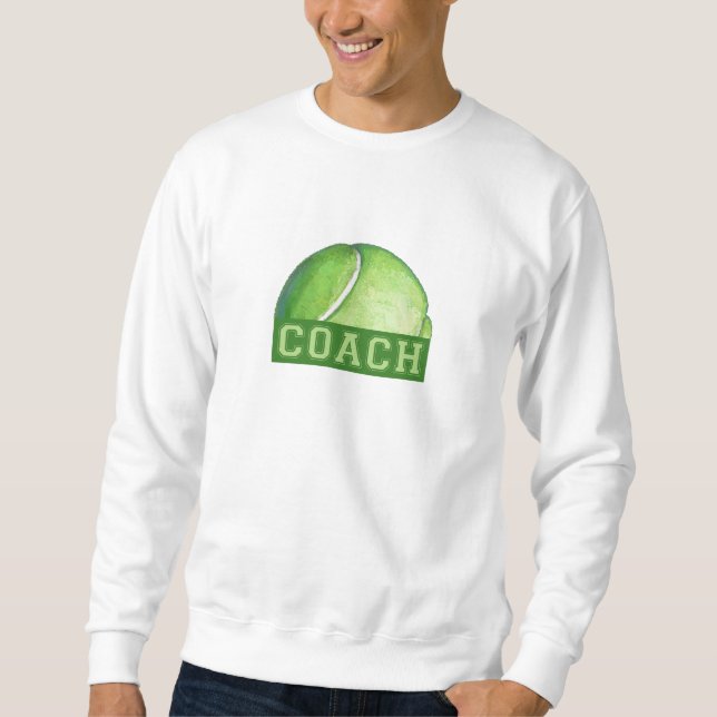 Sudadera Entrenador de tenis (Anverso)