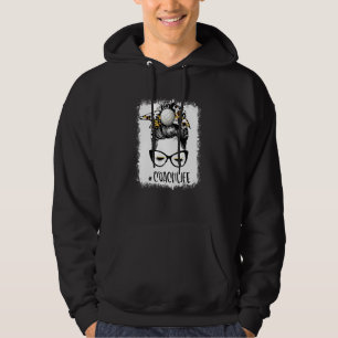 Sudadera Entrenador de voleibol con sangre Life Leopard Mes
