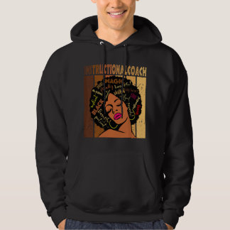 Sudadera Entrenadora Educativa Negra Afroamericana Africana