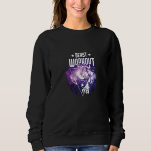Sudadera Entrenamiento Bestia Toro Gimnasio Fitness Levanta