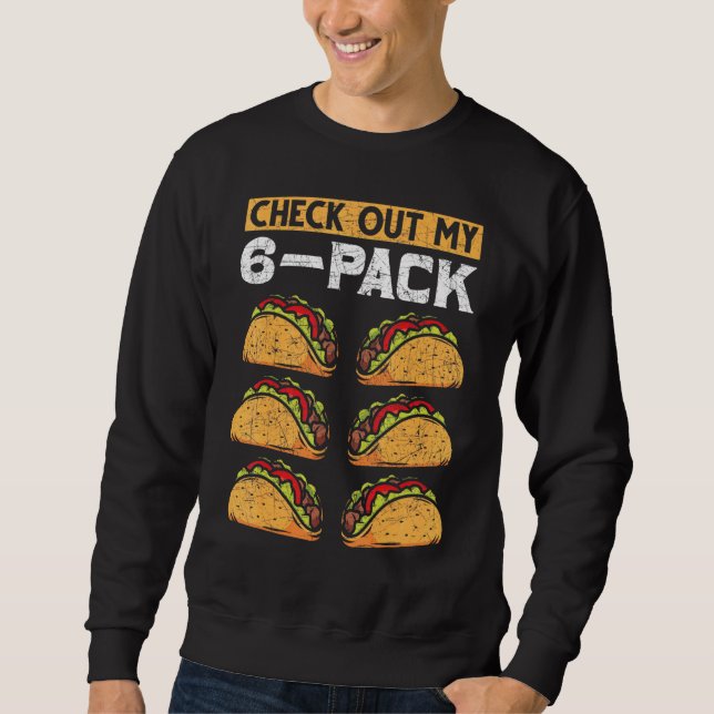 Sudadera Entrenamiento de Abs Gimnasio Revisa Mi Comida de  (Anverso)