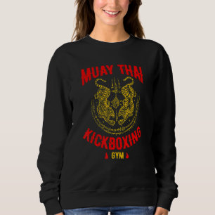 Sudadera Entrenamiento de gimnasia de boxeo tigre muay tail