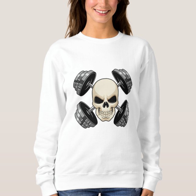 Sudadera Entrenamiento de Skull Strength Dumbbels (Anverso)