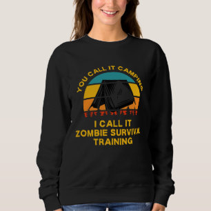 Sudadera Entrenamiento de Supervivencia de Zombie de Campin