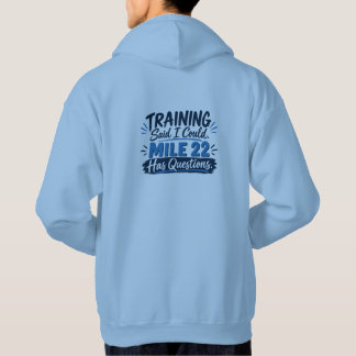 Sudadera Entrenamiento Dijo Que Podría Milla 22 Tiene Pregu