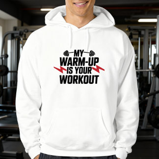 Sudadera Entrenamiento motivacional sarcástico de levantami
