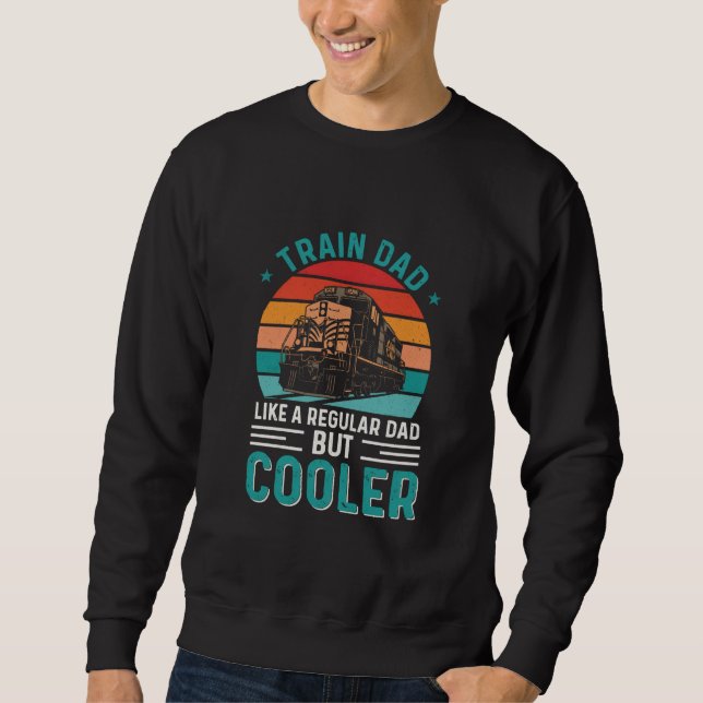 SUDADERA ENTRENAR PAPÁ COMO UN PAPÁ REGULAR PERO MÁS GUAY (Anverso)