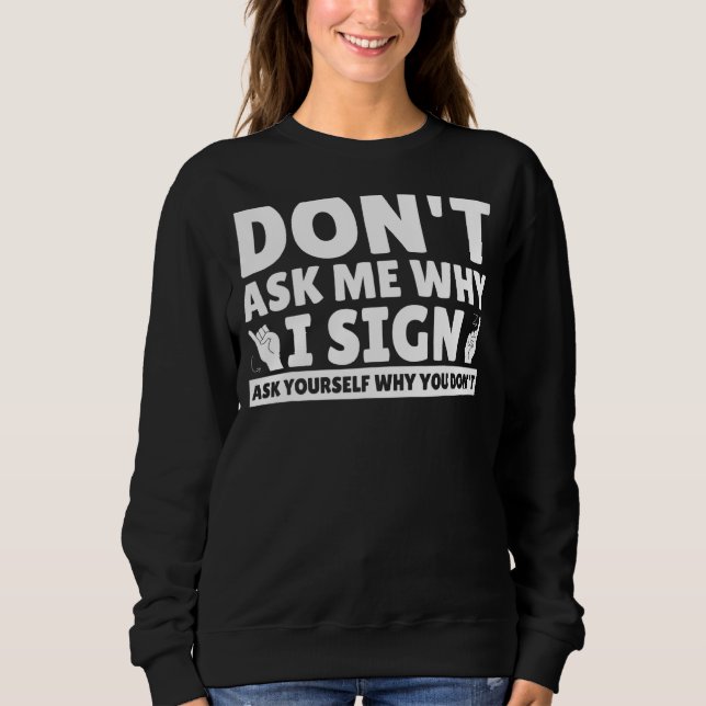 Sudadera Entrevista de profesor de Rótulo americano (Anverso)