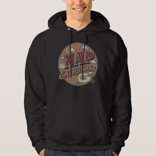 Sudadera Entusiasta de las Siestas (Anverso)