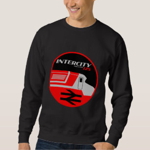 Sudadera Entusiasta de tren clásico de la interciudad ferro
