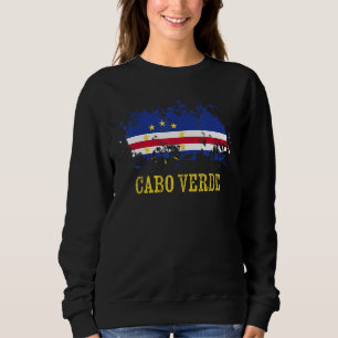 Sudadera entusiastas de Cabo Veriano por Cabo Verde y Cabo