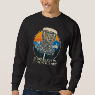 Sudadera Envasar Y Luego Sacarlo Del Disco Golf Golfer Humo