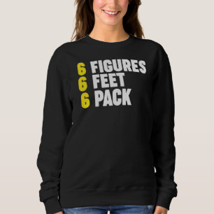Sudadera Envases de 6 figuras Envase de 6 pies