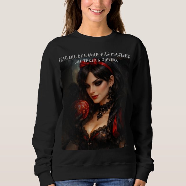 Sudadera Envenenado por diseño (Anverso)