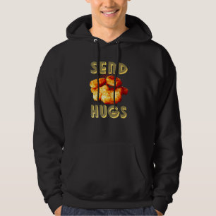 Sudadera Envíen Hugs de Pollo Nugget Comida Rápida Nuggets 