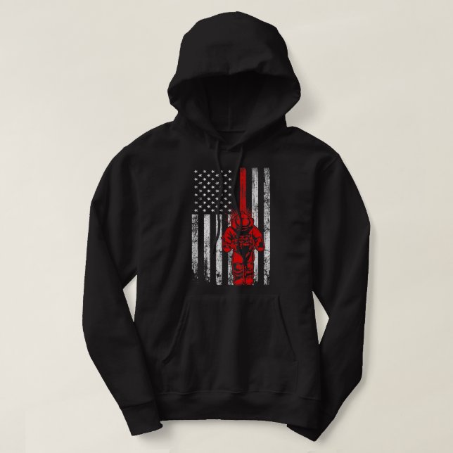 Sudadera EOD Tech de la bandera estadounidense (Diseño del anverso)