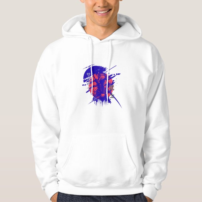 Sudadera Epic Anime Warrior T-Shirt - Audaz Calle Japonesa (Anverso)