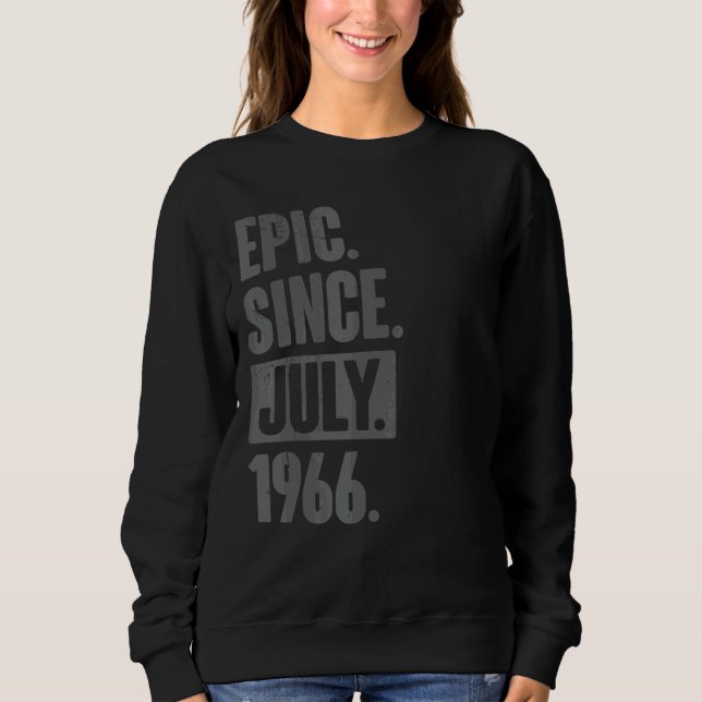 Sudadera Epic Desde Julio De 1966 56 Años (Anverso)