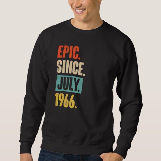 Sudadera Epic Desde Julio De 1966 56 Años (Anverso)