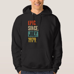 Sudadera Epic Desde Julio De 1979 43 Años De Edad 43 Años G