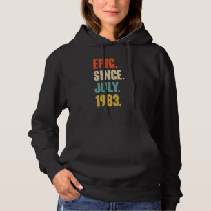Sudadera Epic Desde Julio De 1983 Regalo De 39 Años De Edad