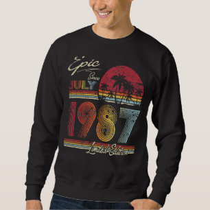 Sudadera Epic Desde Julio De 1987 35 Años 35º Cumpleaños