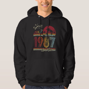 Sudadera Epic Desde Julio De 1987 35 Años 35º Cumpleaños