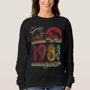 Sudadera Epic Desde Julio De 1988 34 Años 34º Cumpleaños